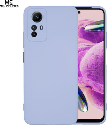 Sonique Silicone Back Cover Lilac (Redmi Note 12S)