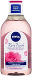 Nivea Micellar Water Ντεμακιγιάζ Rose Touch 400ml