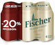 Fischer Pilsner Κουτί 6x330ml