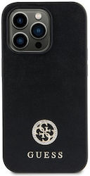 Guess Plastic / Metallic Back Cover Black (Apple iPhone 11/XR)