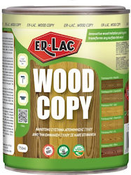 ER-LAC Χρώμα Απομίμησης Ξύλου Διαλύτου Wood Copy 0.75lt