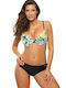 Marko Underwire Bikini Set Bra & Slip Bottom with Adjustable Straps