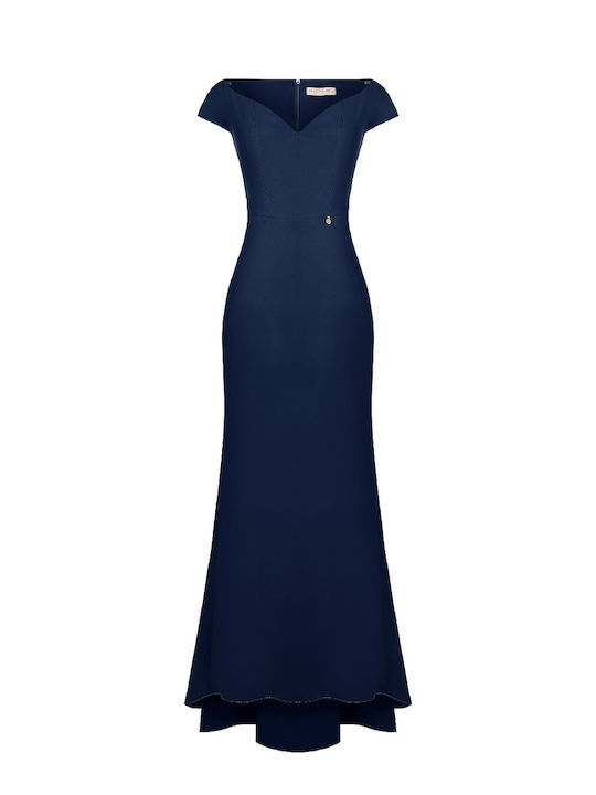 Sommer Maxi Kleid Blau
