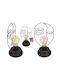 Zmart Imports Decorative Figure Lamp 14x9.5x23cm