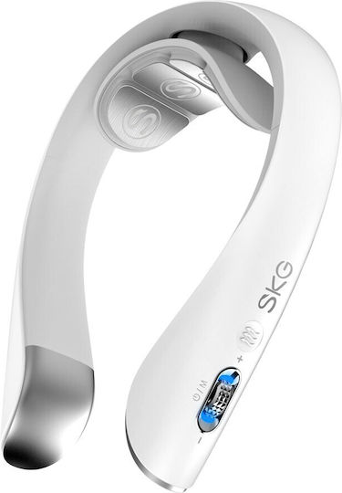 SKG K5 Pro Massage Device for the Neck with Heating Function White