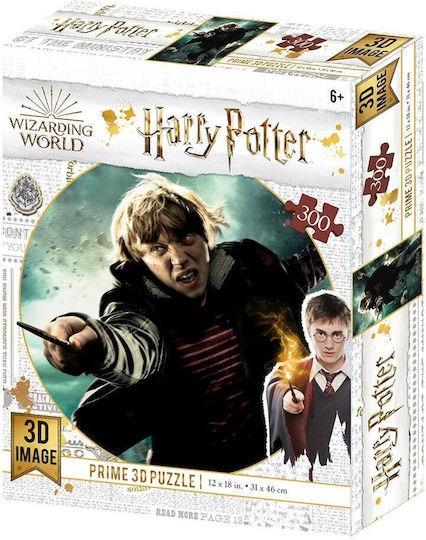Kinderpuzzle Harry Potter Ron für 6+ Jahre+ Jahre 300pcs Prime 3D