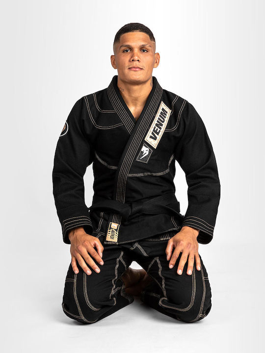 Venum Elite 4.0 Bărbați Cardigan Jiu Jitsu brazilian Negru