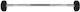 HMS Straight Bar Ø28mm Fixed Weight 10kg 95cm Length