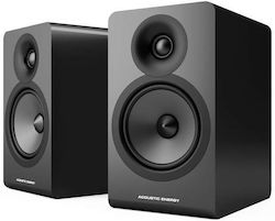 Acoustic Energy AE100-2 Pair of Hi-Fi Speakers Bookself 120W 2 No of Drivers W16.5xD25xH29cm. Black