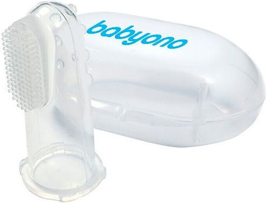 Babyono Baby Finger Toothbrush for 0m+ Transparent