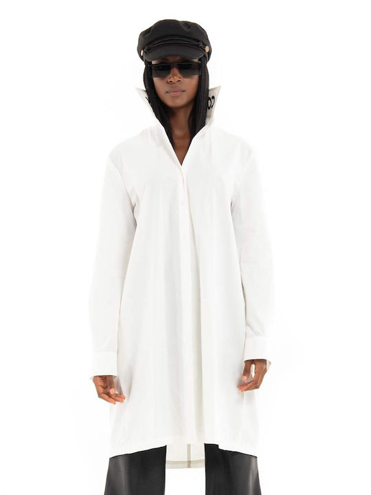 Collectiva Noir Damen Jacke in Weiß Farbe