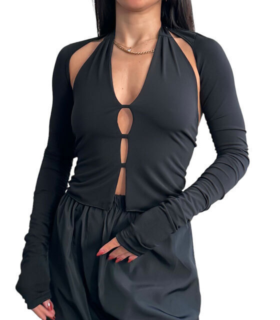 1piu1uguale3 LADIES' UV BOLERO［BLACK］ 1piu1uguale3 LADIES' UV BOLERO［BLACK］