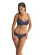 Promise Dantelat Set de Lenjerie Sutien cu Alunecare Albastru marin