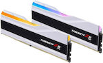 G.Skill Trident Z5 RGB 96GB DDR5 RAM mit 2 Modulen (2x48GB) und Geschwindigkeit 6400 für Schreibtisch