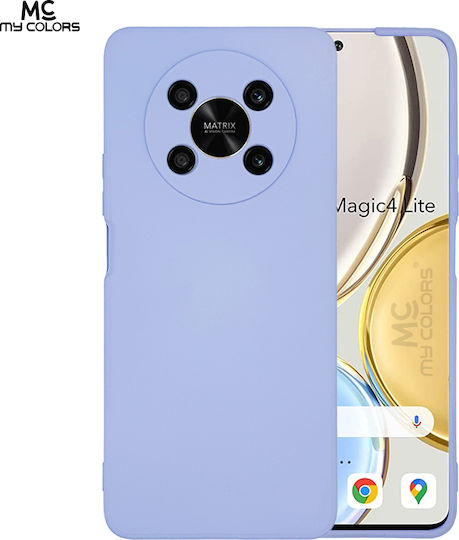 Sonique Back Cover Σιλικόνης Λιλά (Honor Magic4 Lite)