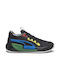 Puma Court Rider Chaos Low Basketball Shoes Black