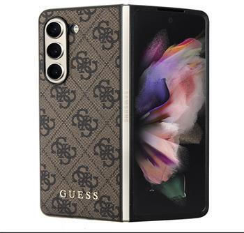 Guess 4G Charms Back Cover Brown (Galaxy Z Fold5)