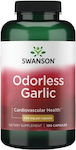 Swanson Odorless Garlic 500mg 100 κάψουλες