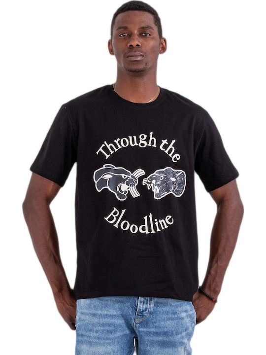 Tee Library T-shirt Μαύρο