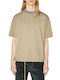 T-shirt Μπεζ