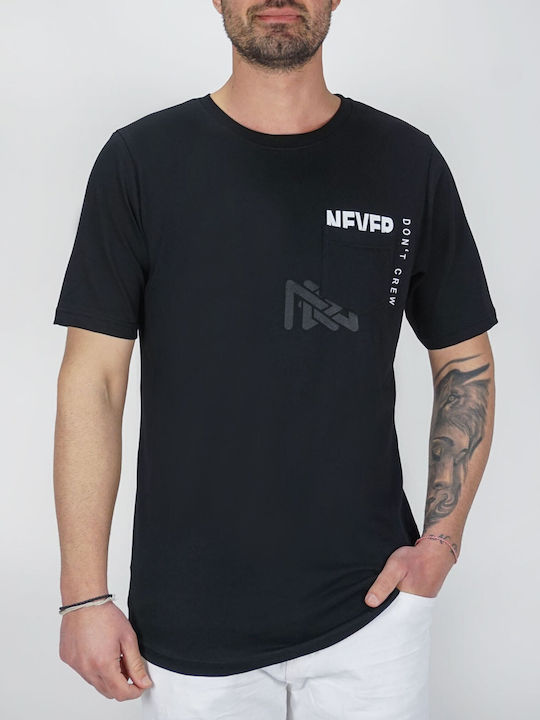 Ndc Ανδρικό T-shirt Κοντομάνικο Μαύρο