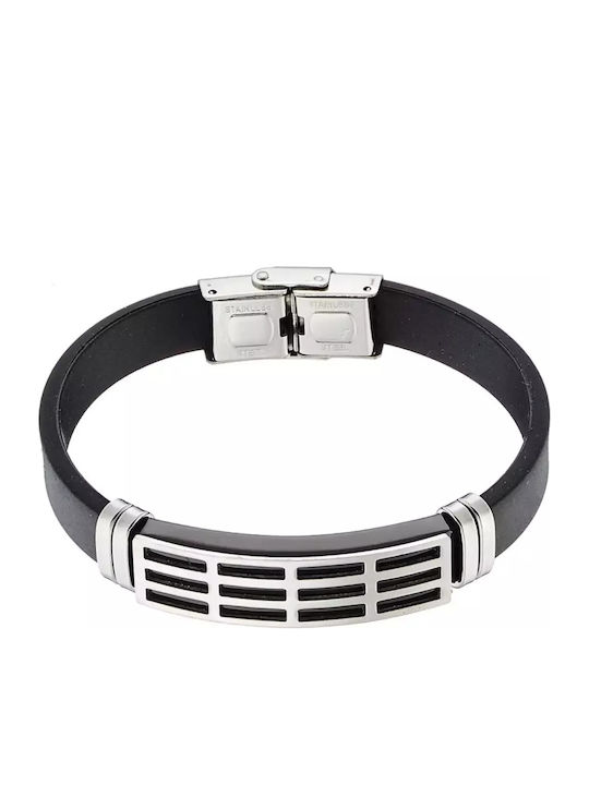 Art Men's Bracelet Id made of Steel