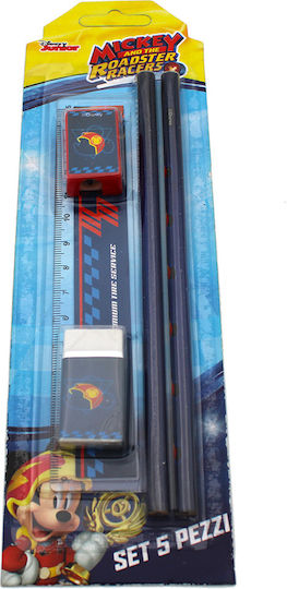Kids Stationery Set with Ruler 5pcs