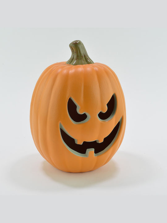 Beleuchtet Weihnachtliche Figur Kürbis Orange Höhe 31cm