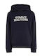 Kids Sweatshirt with Hood and Pockets Navy Blue