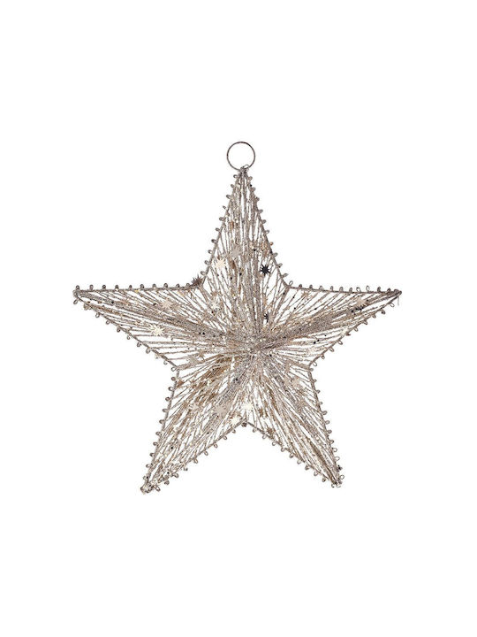 Iliadis Christmas Star Ornament Ecru