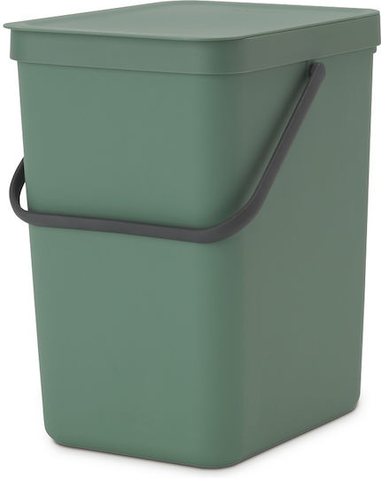 Brabantia Sort&Go Waste Bin Waste Plastic Green 25lt 1pcs