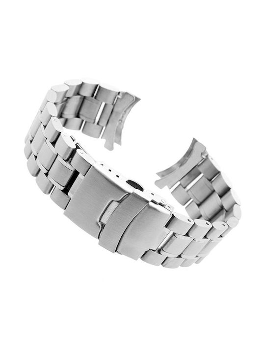 Metallic-Armband Silber 20mm