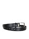 Men's Belt Leather Black