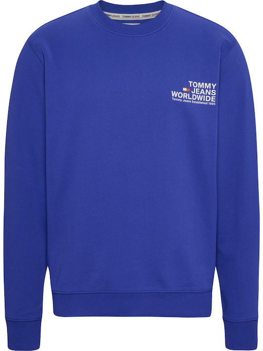 Tommy Hilfiger Men's Sweatshirt Blue DM0DM17780C66 | Skroutz.cy