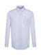 Seidensticker Men's Shirt Long Sleeve Cotton Light Blue
