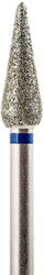Global Fashion Nail Drill Diamond Cutter Bit with Flame Head Blue