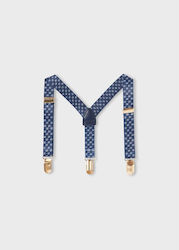 Abel & Lula Kids Suspenders with 3 Clips Blue