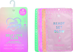 Yes Studio Skin Care Set for Brightening with Eye Mask , Face Mask , Lip Mask & Hand Mask