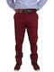 Hose Chino Burgundisch