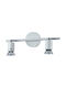 ARlight WLC 5215-2 WH Διπλό Σποτ με Ντουί GU10 σε Λευκό Χρώμα