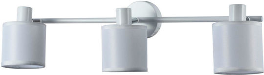 ARlight WLC 5216-3 WH Triple Spot with Socket E14 in White Color