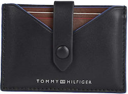 Tommy Hilfiger Men's Leather Card Wallet Black
