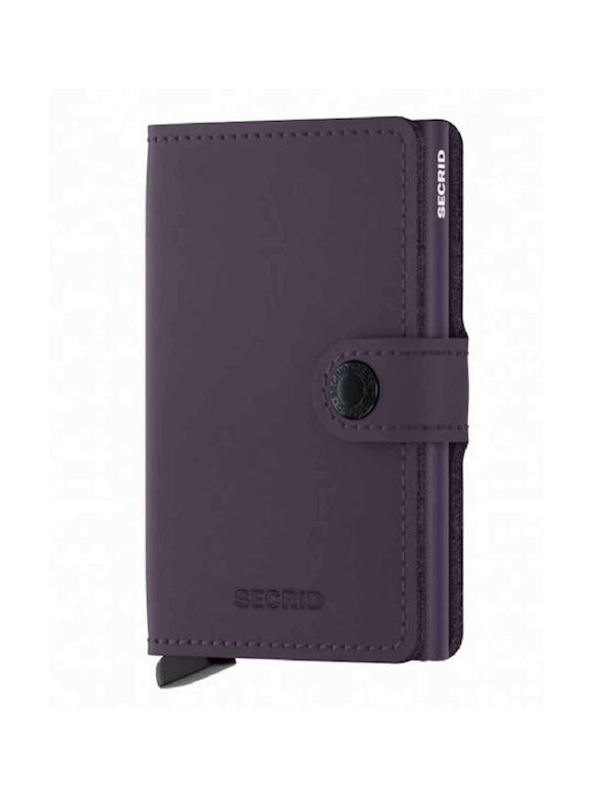 Secrid Men's Card Wallet Purple