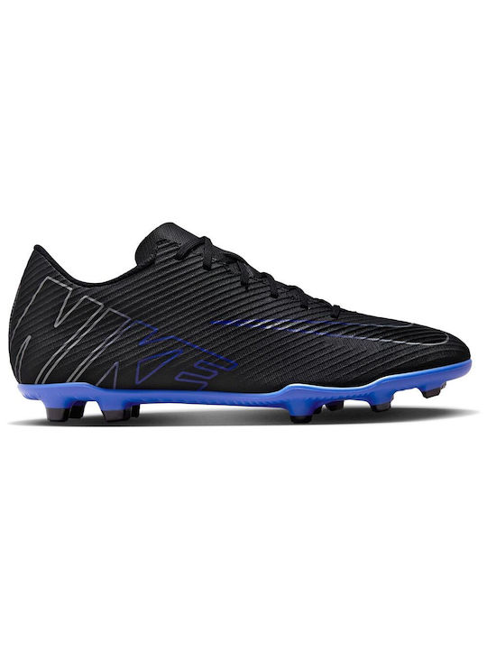 Nike Mercurial Vapor 15 Club FG/MG Χαμηλά Ποδοσφαιρικά Παπούτσια με Τάπες Μαύρα