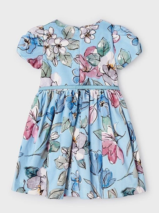 Mayoral Children's Dress Short Sleeve Velvet Li...