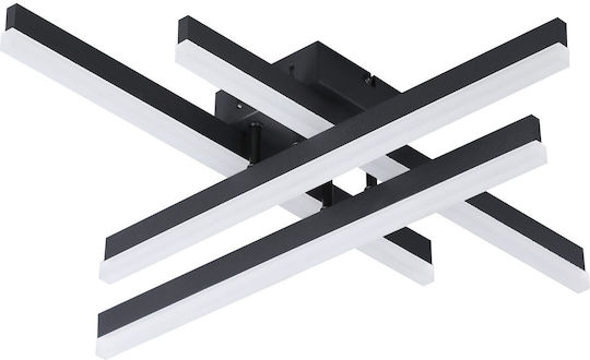 ARlight CCC 693-1 BK Plafonieră de Tavan 50buc Neagră cu LED Integrat