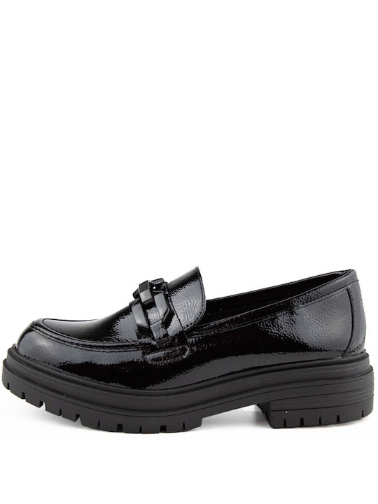 Exe Women's Moccasins in Black Color