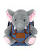 Perletti Kinder Rucksack Rucksack Gray 21cmx9cmx27cmcm