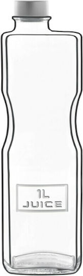 Luigi Bormioli Optima Flasche Wasser Glas mit Schraubdeckel Transparent 1000ml