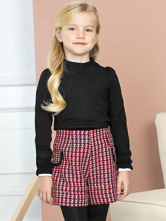 Kids' Shorts/Bermudas Fabric Black